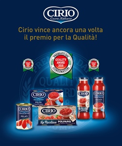 AI POMODORI CIRIO IL PREMIO QUALITY AWARD 2018